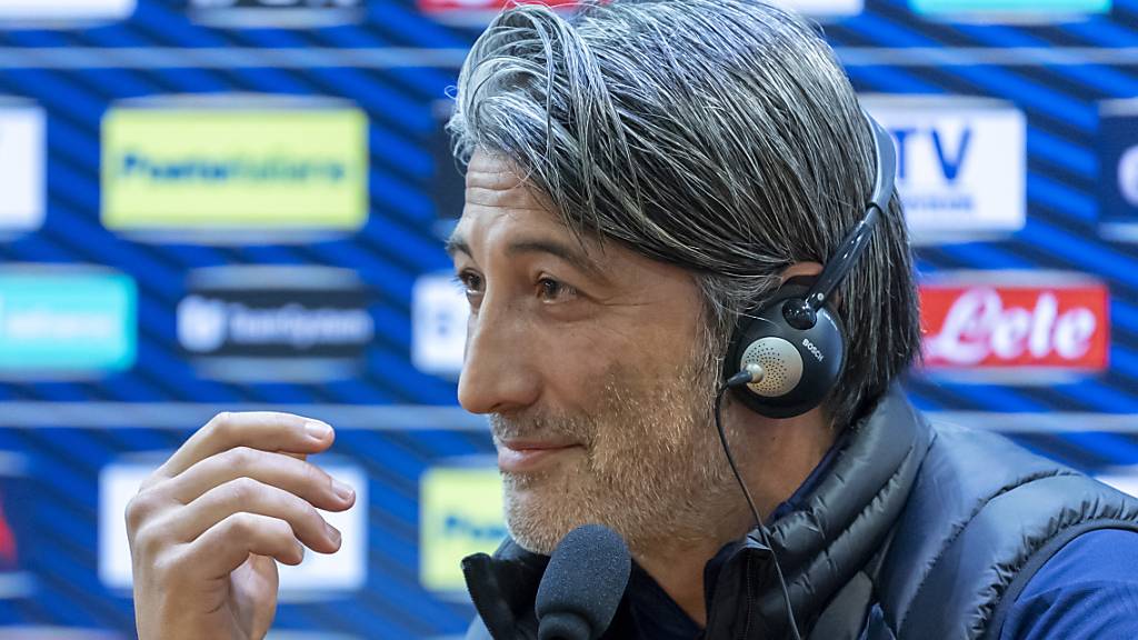 Murat Yakin schaut mit grosser Vorfreude auf die Partie gegen Italien am Freitag in Rom
