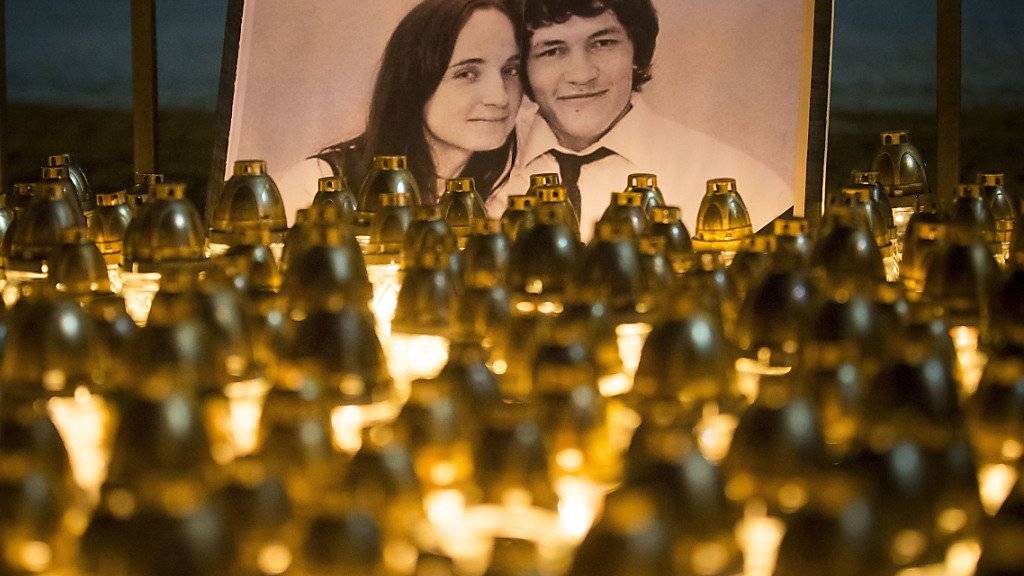 Der slowakische Investigativ-Journalist Jan Kucia und seine Verlobte wurden im Februar zu Hause erschossen. (Archivbild)