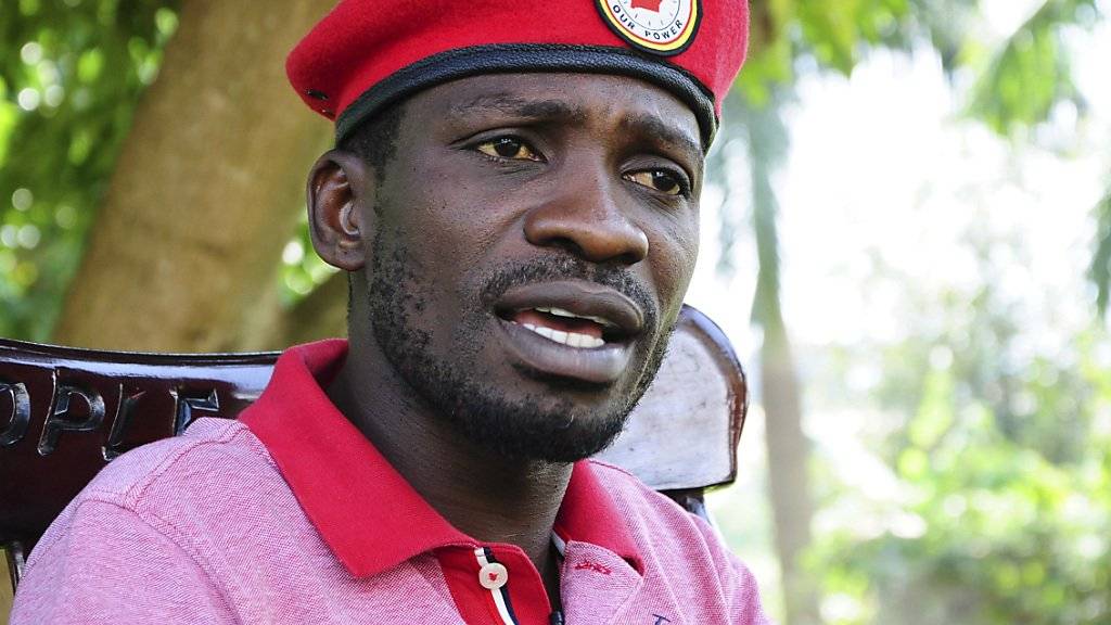 Bobi Wine, Popstar und prominentester Kritiker von Ugandas Langzeit-Staatschef Yoweri Museveni, will bei den nächsten Präsidentschaftswahlen im Jahr 2021 antreten. (Archivbild)