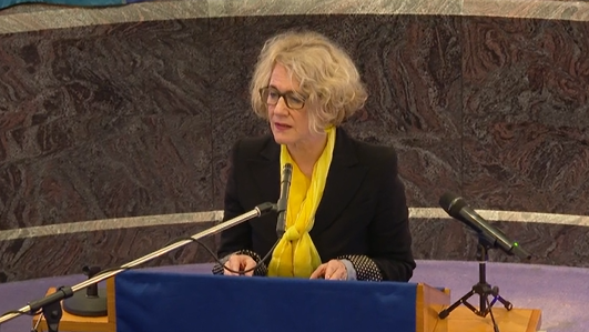 Stadtpräsidentin Mauch spricht an Gedenktag der Reichspogromnacht