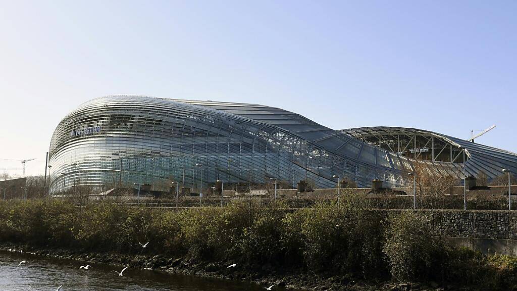 Das Aviva Stadium in Dublin wird in diesem Sommer keine EM-Spiele beheimaten