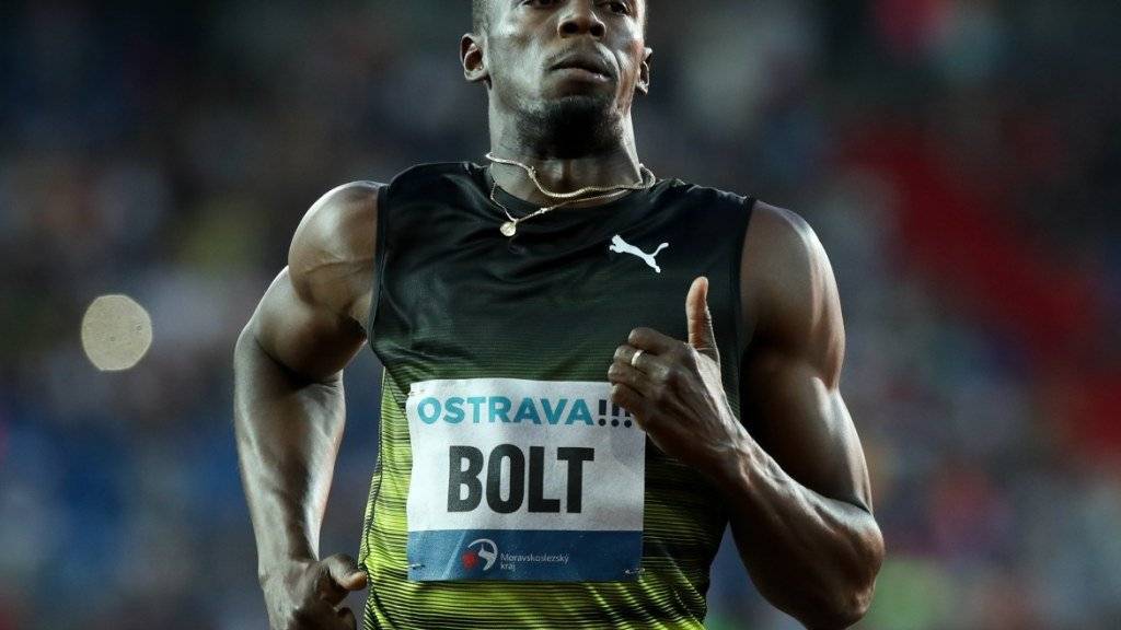 Usain Bolt lief erstmals wieder seit Ostrava ein Rennen und blieb in Monte Carlo über 100 m unter 10 Sekunden