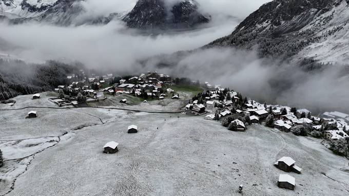 Kälteeinbruch: Der erste Schnee ist da!