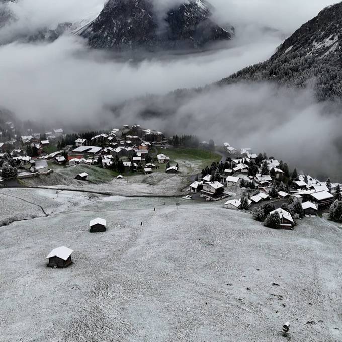 Kälteeinbruch: Der erste Schnee ist da!