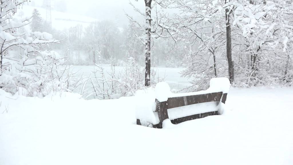 Impressionen: Die Ostschweiz versinkt im Schnee