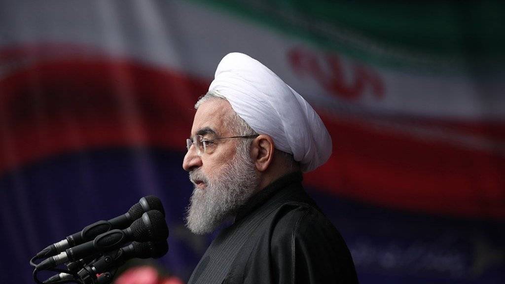 Irans Präsident Hassan Ruhani (Archiv)