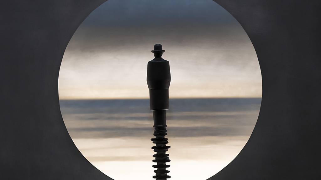 Das Bullauge von Markus Raetz. Die Retrospektive ist ab Freitag im Kunstmuseum Bern zu sehen.