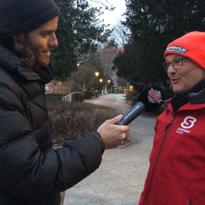 Stadtrundgang mit Hans Peter vom Strassenmagazin Surprise