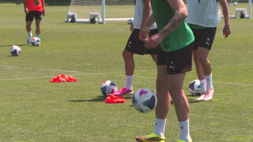 Zurück im Training: FC St.Gallen macht sich für die neue Saison bereit