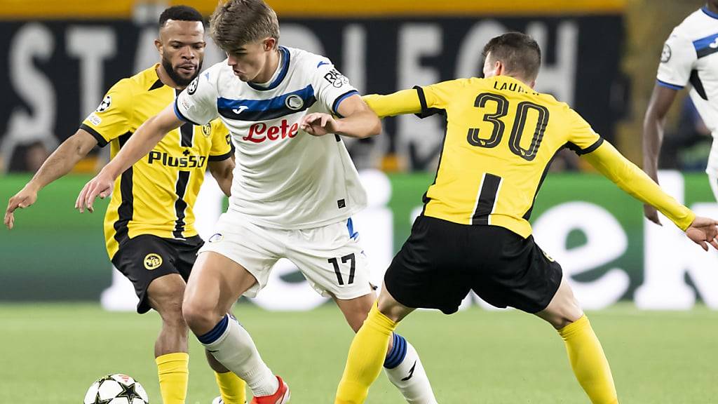 Die Young Boys zeigen gegen Atalanta Bergamo ein schwaches Zweikampfverhalten