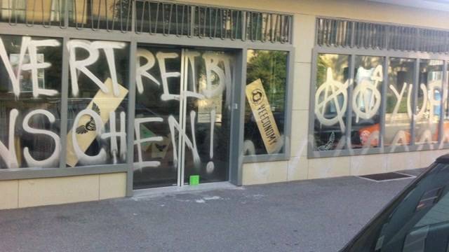 Vandalismus in der Lorraine