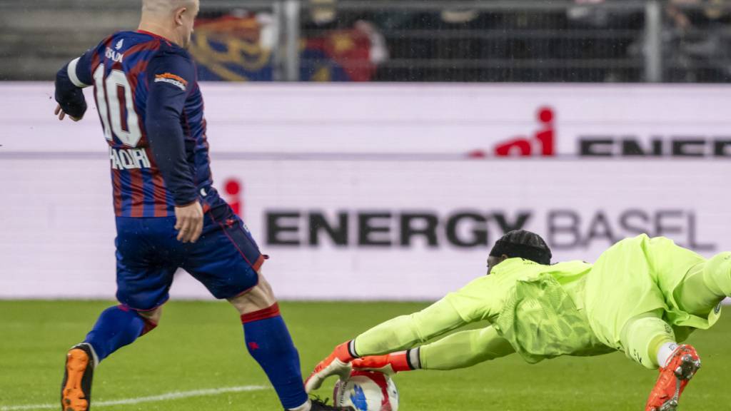 Goalie Ati Zigi brachte die Basler zum Verzweifeln