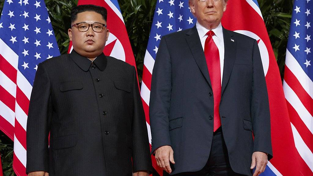 US-Präsident Donald Trump und der nordkoreanische Machthaber Kim Jong Un wollen Ende Februar zu einem zweiten Gipfeltreffen zusammenkommen. (Archiv)