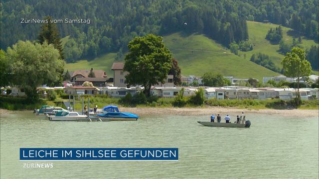 Männliche Leiche in Sihlsee entdeckt