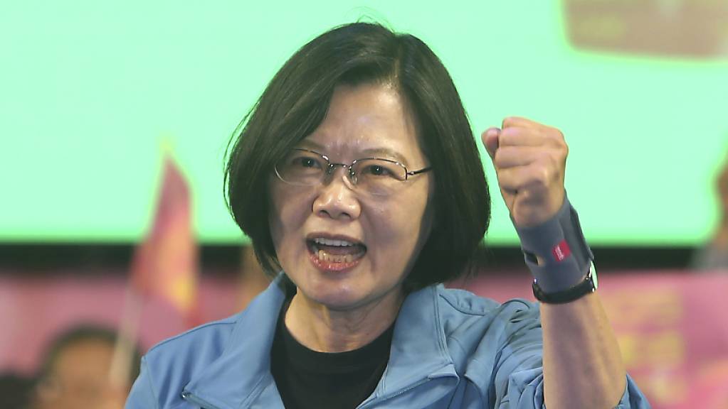 Taiwans Präsidentin Tsai Ing-wen will die Souveränität ihres Landes gegenüber China verteidigen. (Archivbild)