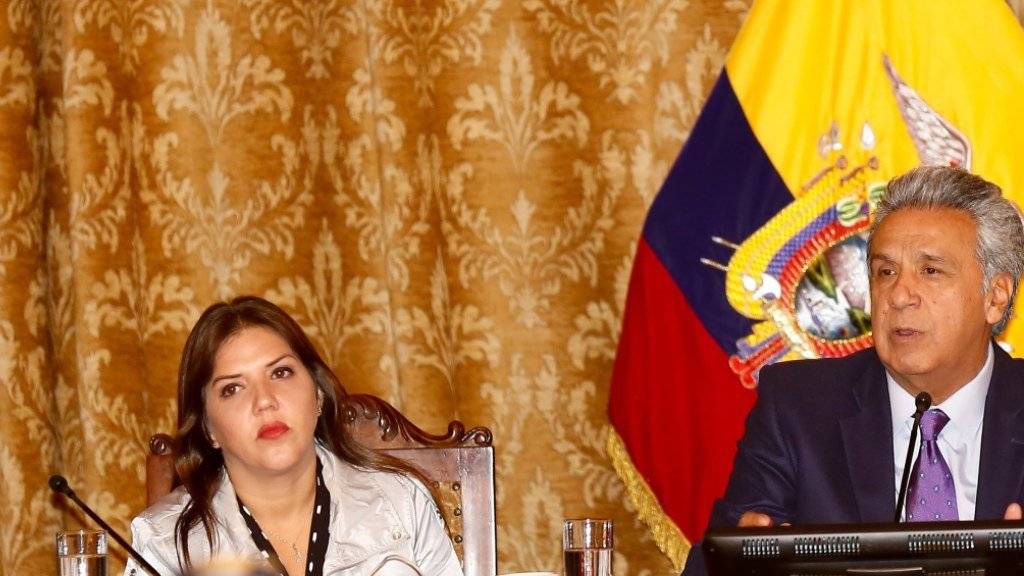 Die Sozialistin María Alejandra Vicuña ist zur neuen Vizepräsidentin Ecuadors gewählt worden und steht damit Präsident Lenin Moreno bei der Führung des Landes zur Seite.