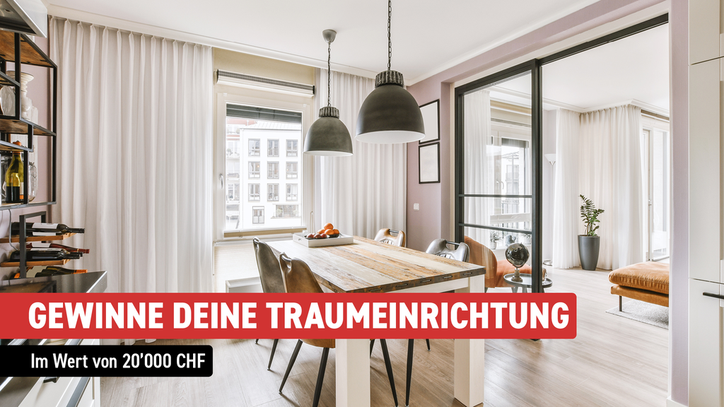 Wer holt sich die 20'000 Franken Traumeinrichtung?