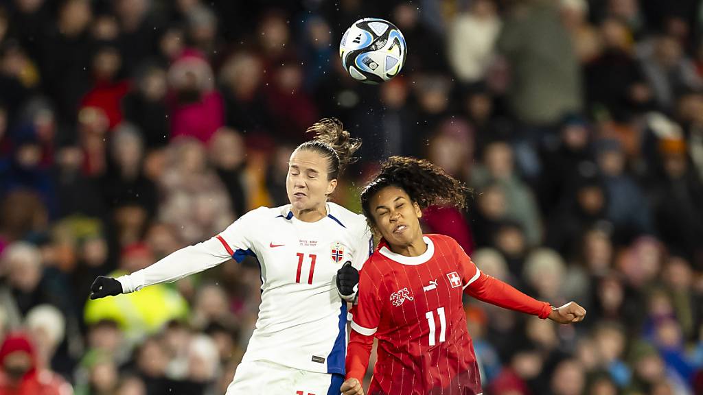 Coumba Sow und die Schweiz erkämpfen sich gegen Norwegen einen Punkt
