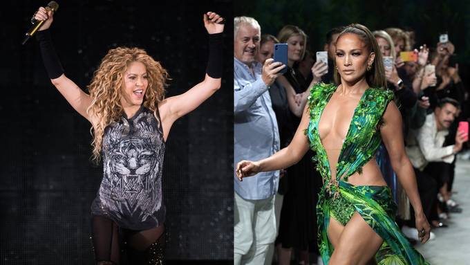 Shakira und Jennifer Lopez treten beim Super Bowl auf