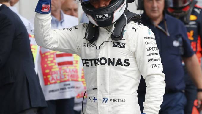 Pole-Position für Bottas in Österreich