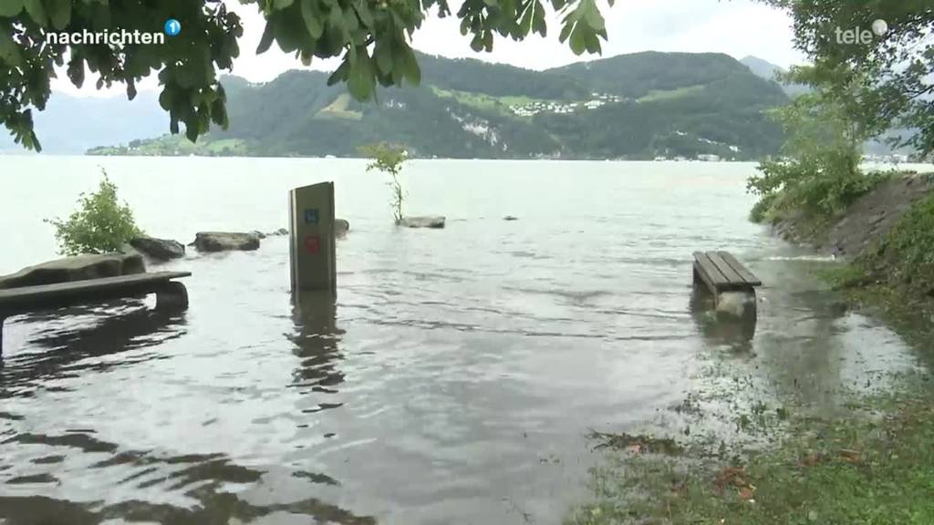 Hochwassersituation Nidwalden