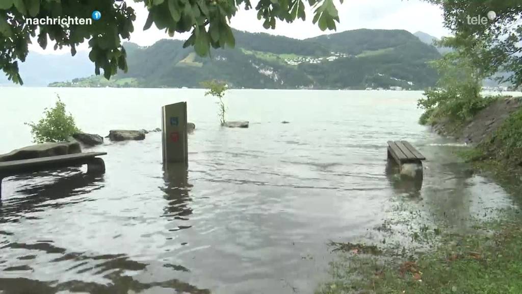 Hochwassersituation Nidwalden