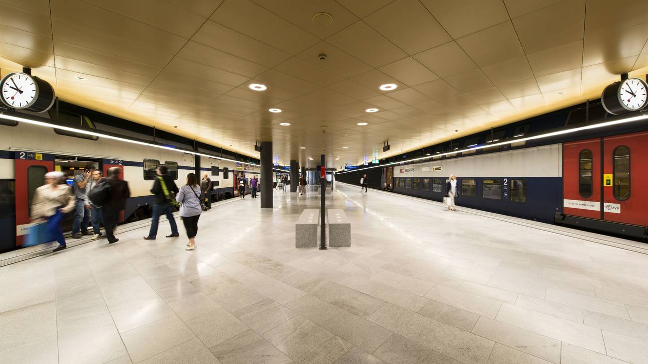 Hauptbahnhof Zürich Gleise 31 bis 34