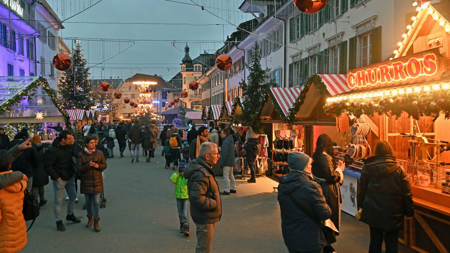 Das Oltner Adventsdorf feiert dieses Jahr seine zweite Ausgabe.