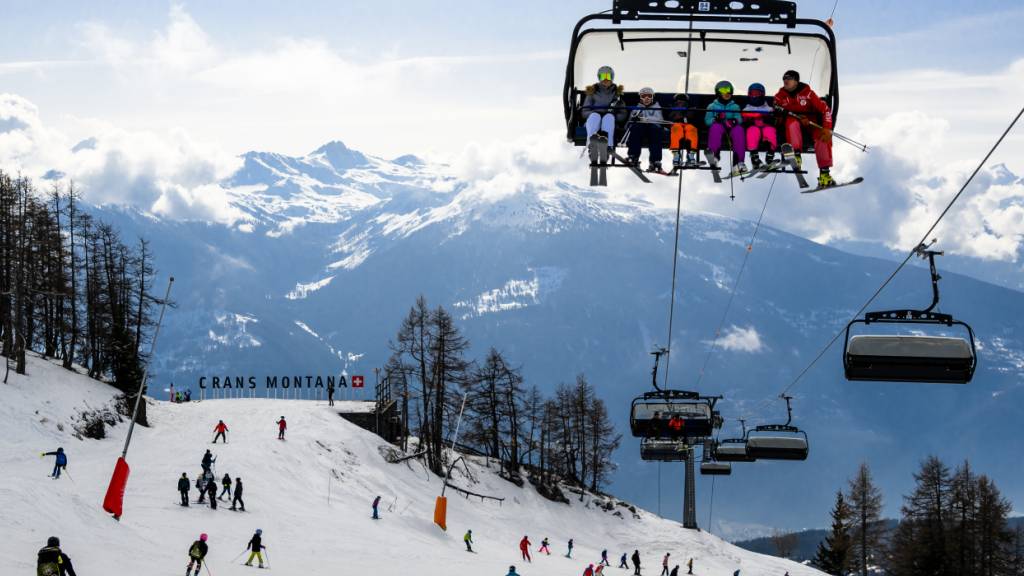 In Crans-Montana selbst hat es laut Wallis Promotion einzelne Annullationen gegeben. In mehreren Fällen wurden diese Buchungen aber nicht gestrichen, sondern verschoben. (Archivbild)