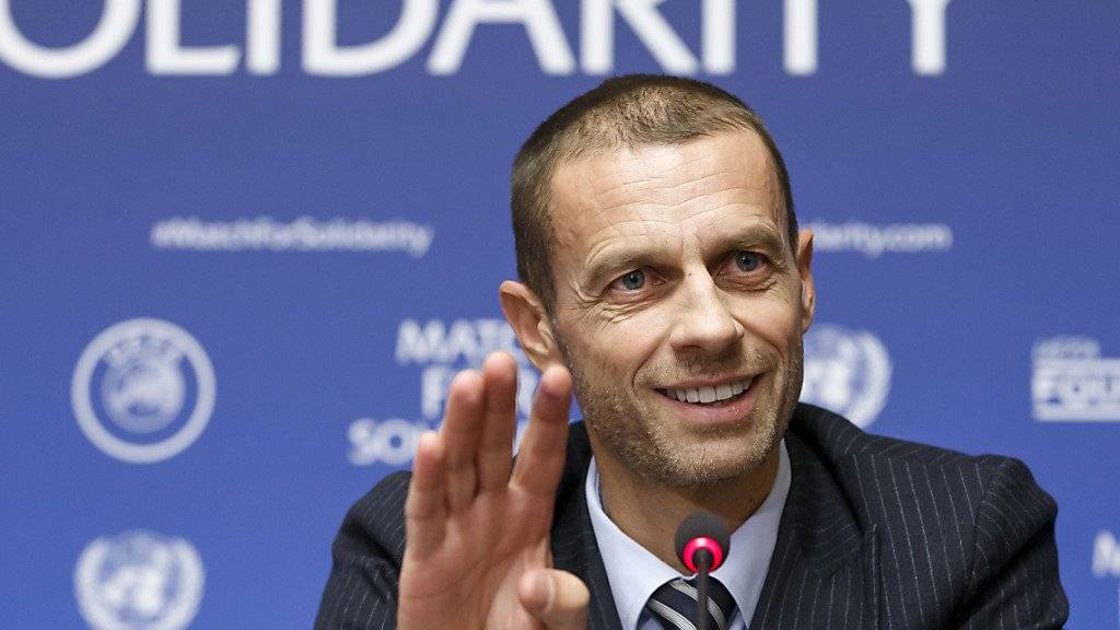 UEFA-Präsident Aleksander Ceferin meldet einen Gesamtgewinn der europäischen Topliga-Klubs
