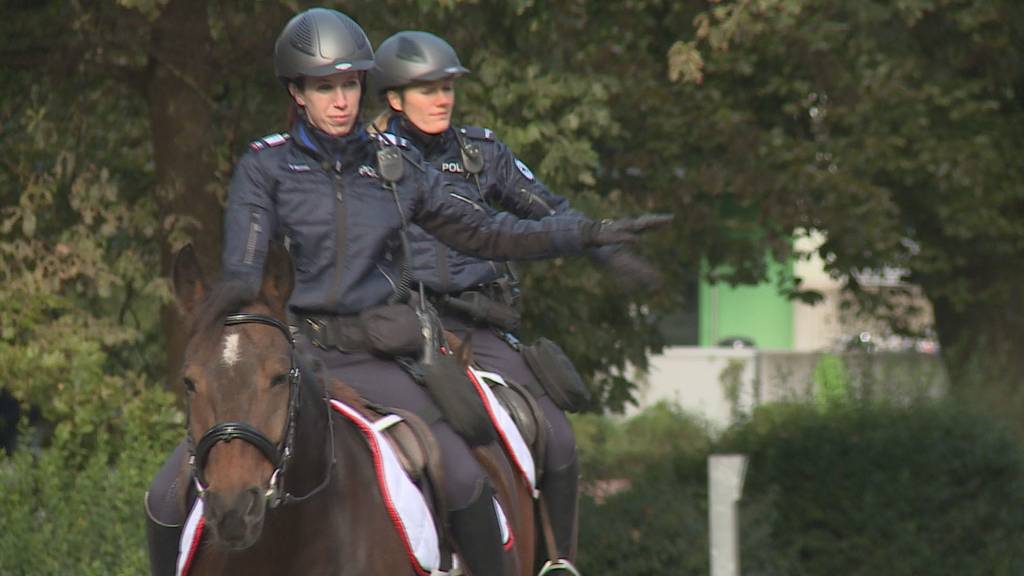 Patrouille durch die Innenstadt