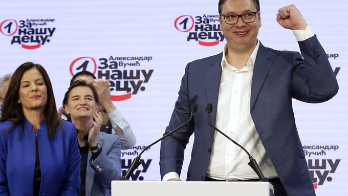 Partei von Präsident Vucic gewinnt Parlamentswahl klar