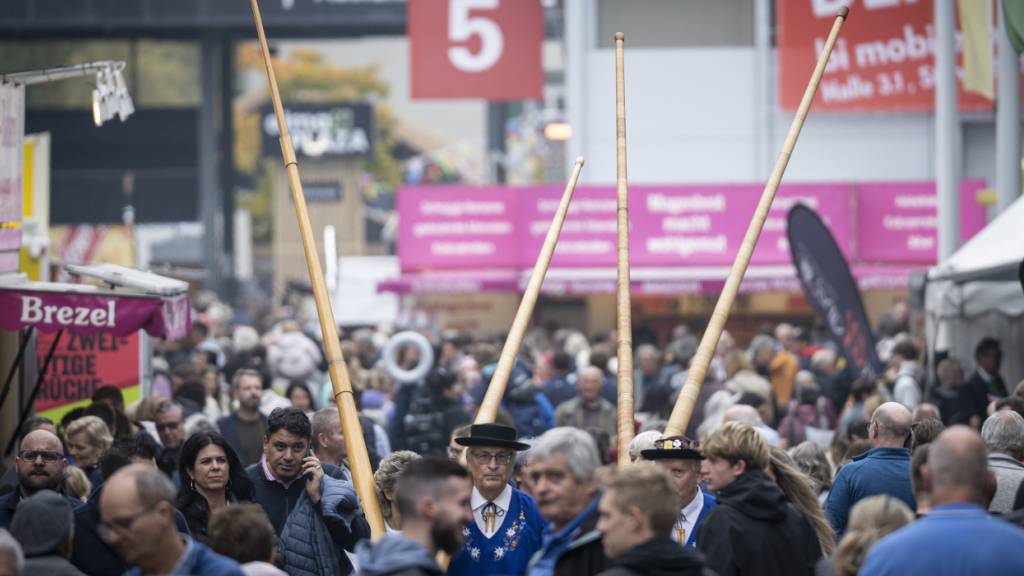 Die Olma 2025 ist aus Sicht der Stadtpolizei St. Gallen grösstenteils ruhig verlaufen. (Archivbild)