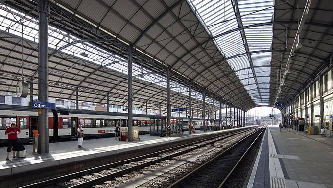 Zugverkehr zwischen Olten und Bern läuft wieder normal