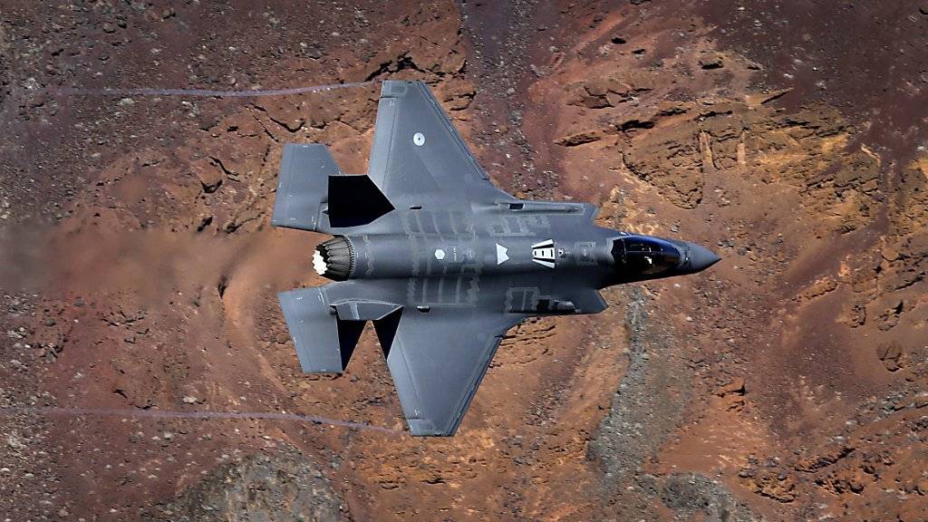 Das Tarnkappen-Kampfflugzeug F-35A des US-Rüstungskonzerns Lockheed-Martin. (Archivbild)