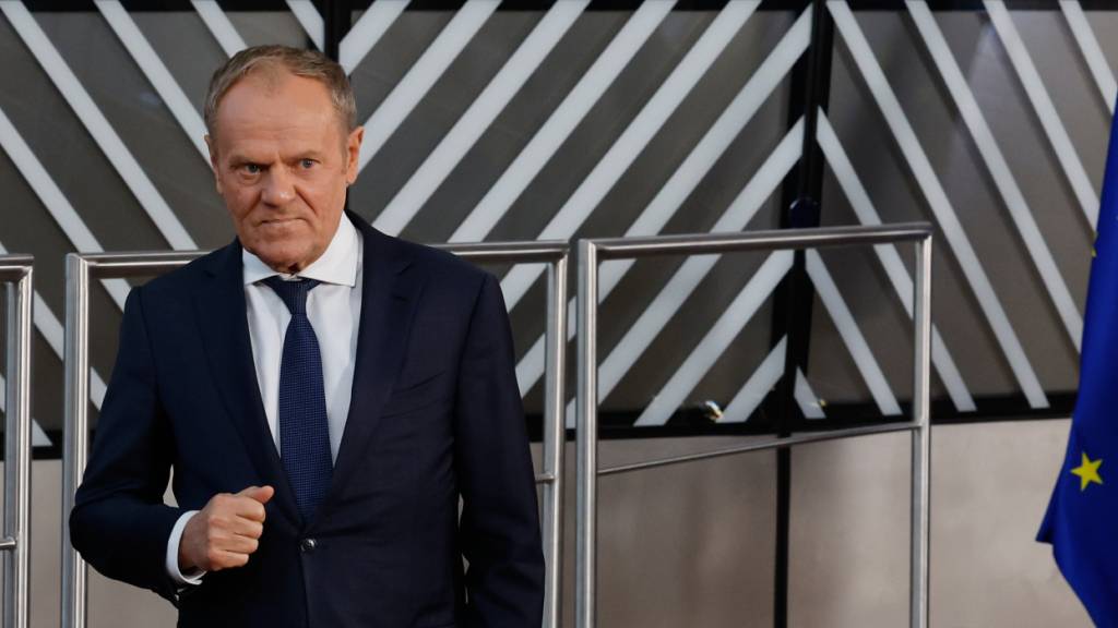 ARCHIV - Polens Regierungschef Donald Tusk. Foto: Geert Vanden Wijngaert/AP/dpa/Archivbild