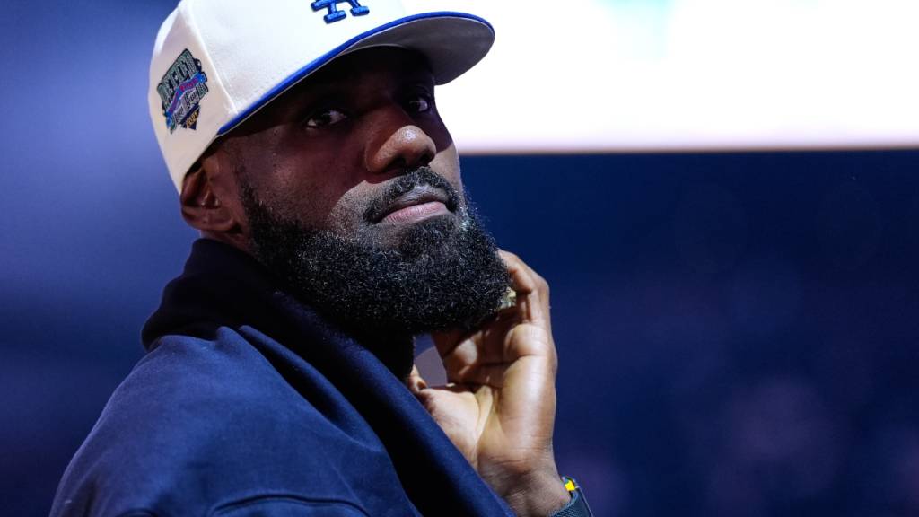 LeBron James nutzte den Wirbel für Werbung
