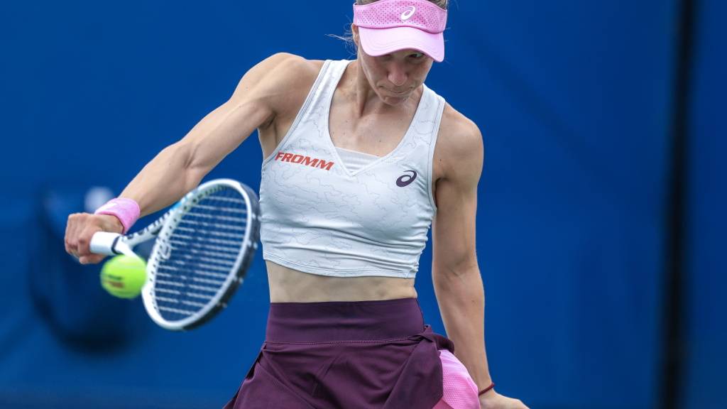 Niederlage im Duell der einhändigen Rückhand: Viktorija Golubic