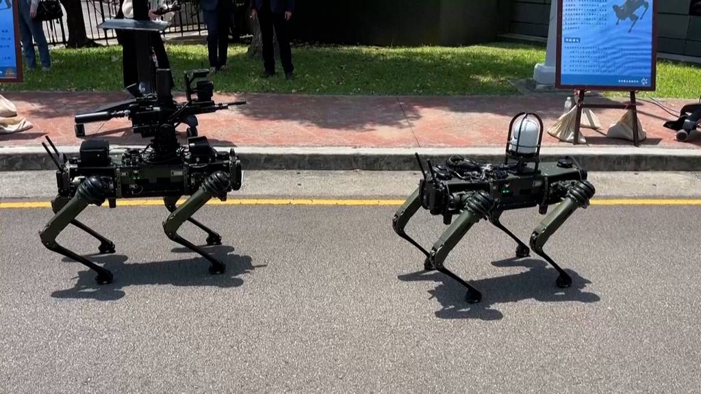 Neue Roboterhunde sollen Taiwans Inseln schützen