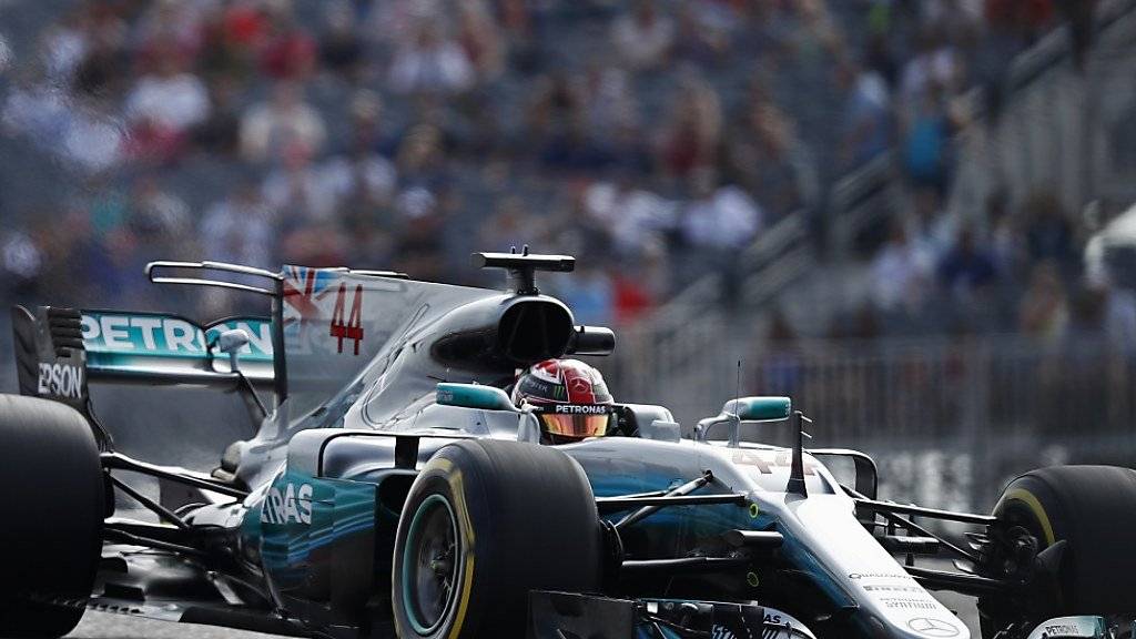 Bestzeit auch im 3. Training in Austin: Lewis Hamilton