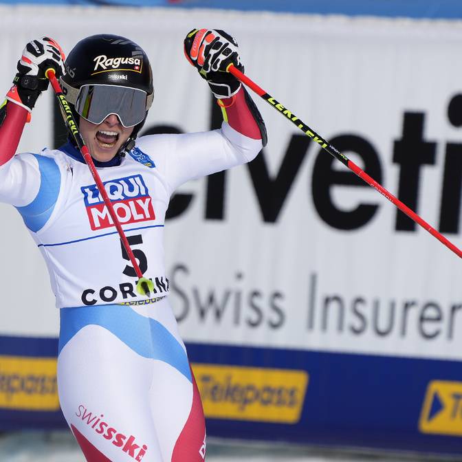Zweites WM-Gold in Cortina für Gut-Behrami