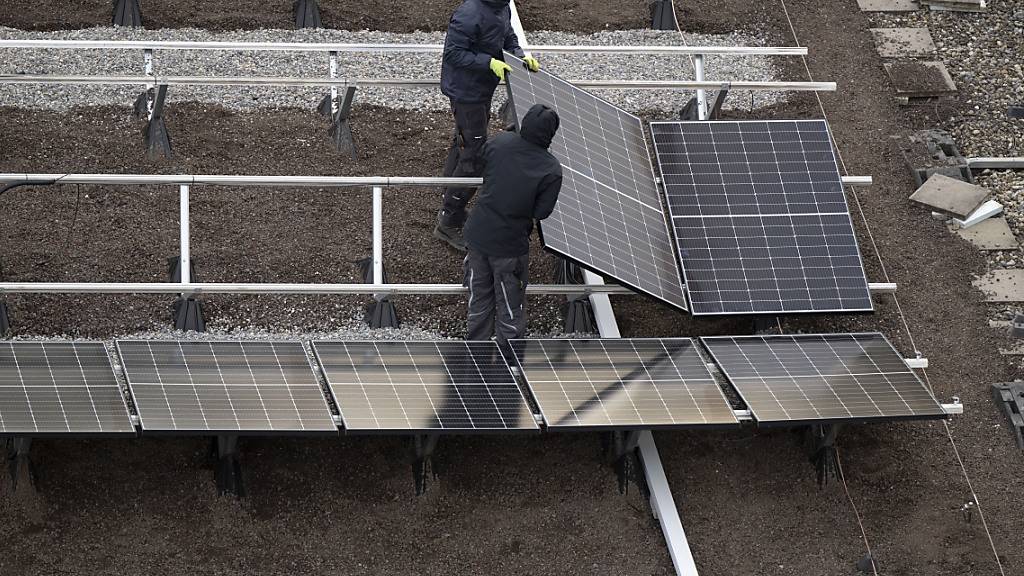 Ein in Cham ZG entstehender Stadtteil erhält den Energiepreis Watt d'Or 2024 in der Kategorie «Erneuerbare Energien». (Archivbild)