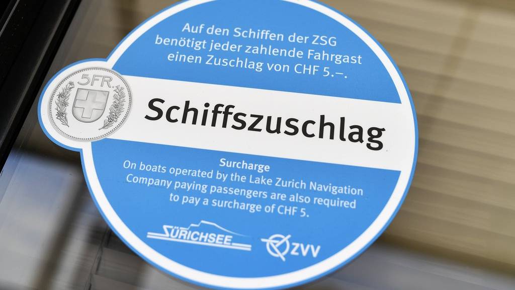 Der Fünfliber für eine Fahrt über den Zürichsee bleibt. (Archiv)