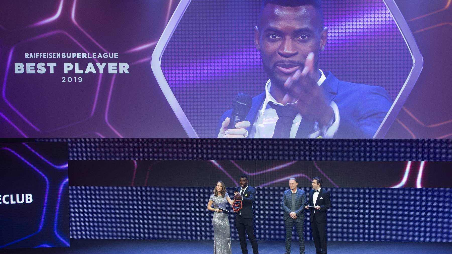 So sahen die SFL Awards 2019 aus. Dieses Jahr wird es keine Show mit Publikum geben. Konstant bleibt jedoch, dass Jean-Pierre Nsame wieder als Best Player nominiert ist.