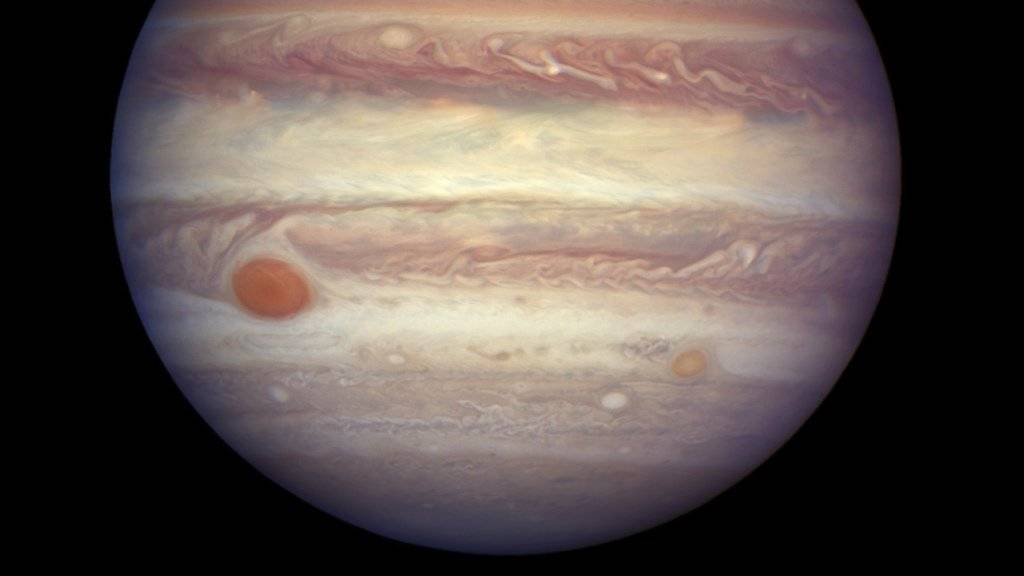 Beim Grossen Roten Fleck des Jupiters handelt es sich um einen jahrhundertealten, gigantischen Sturm. (Archiv)