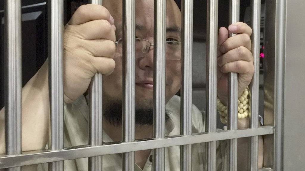 Der Internet-Aktivist Wu Gan wurde zu acht Jahren Haft verurteilt (Archiv)