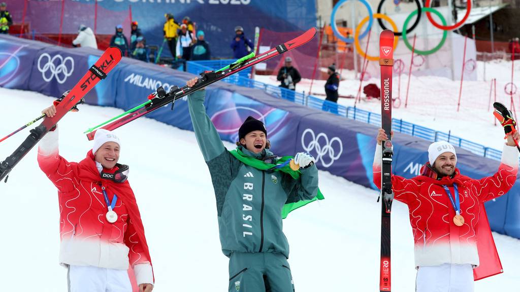 Brasilianer verhindert Schweizer Dreifachsieg im Riesenslalom