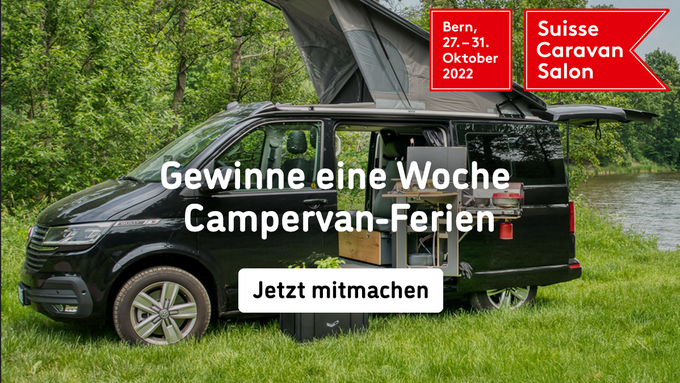 Gewinne einen Campervan für eine Woche