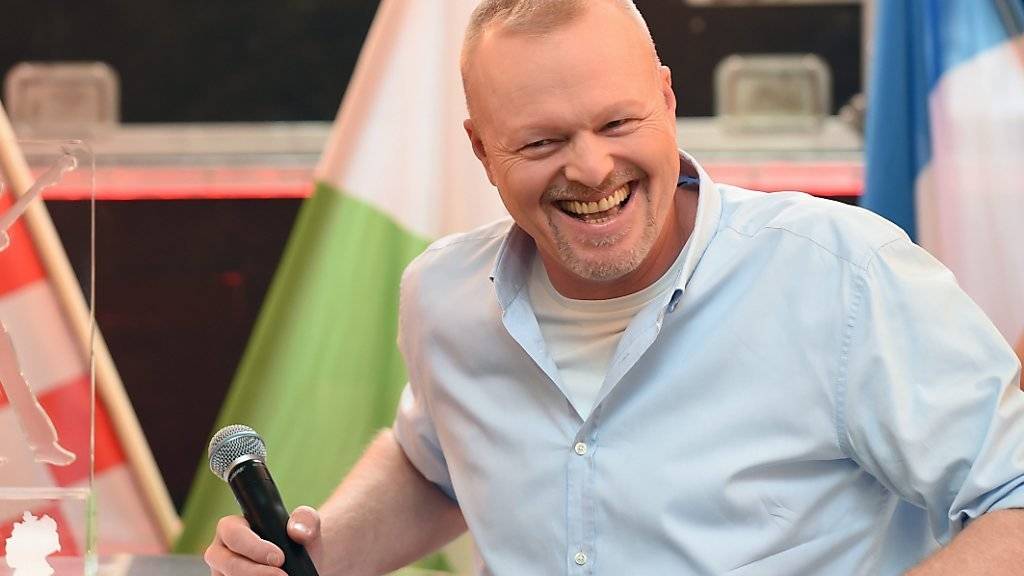 Stefan Raab am Bundesvision Song Contest Ende August in Bremen (Archiv).