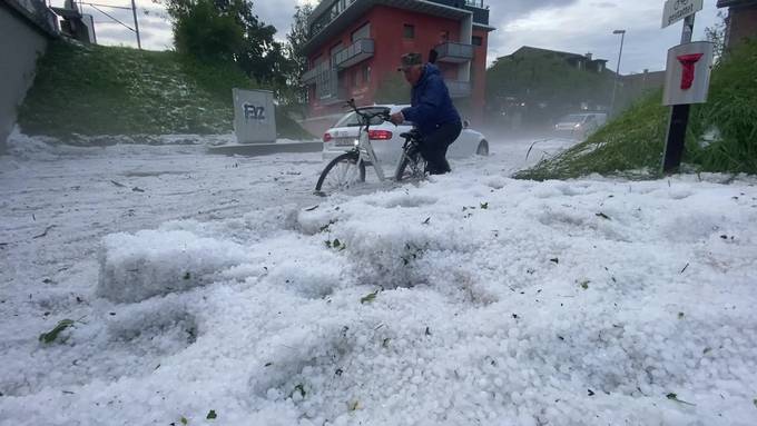 Zentralschweiz wird von heftigen Unwettern getroffen